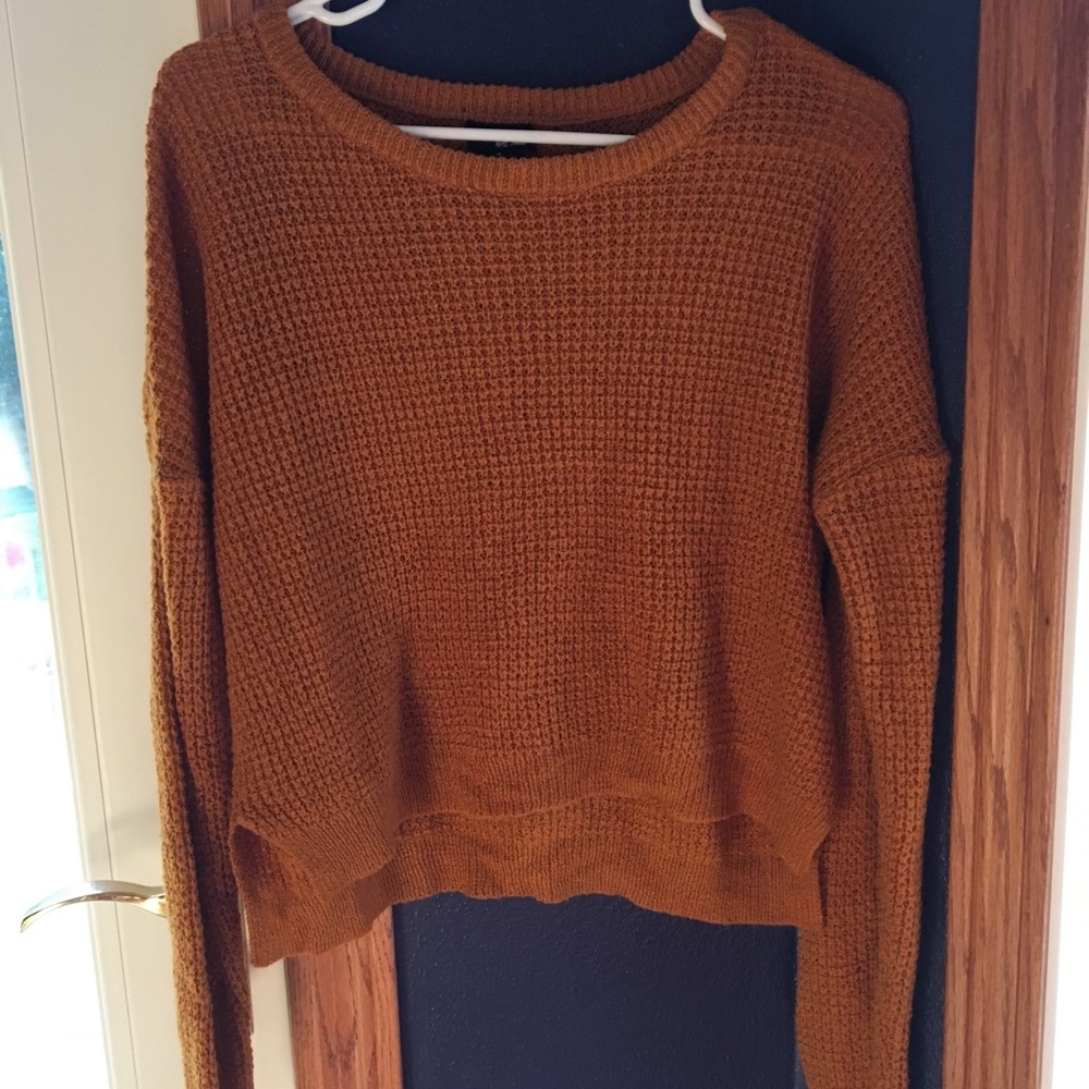 Orange Crop Sweater